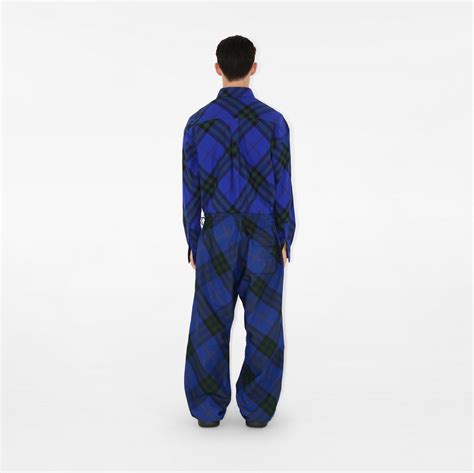 pantalon carreaux burberry homme|Pantalon en sergé Check (Snug) .